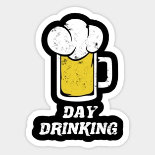 day drinking because 2020 sucks vintage Sticker